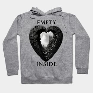 Empty Inside - Hollow Heart Steampunk Style Hoodie